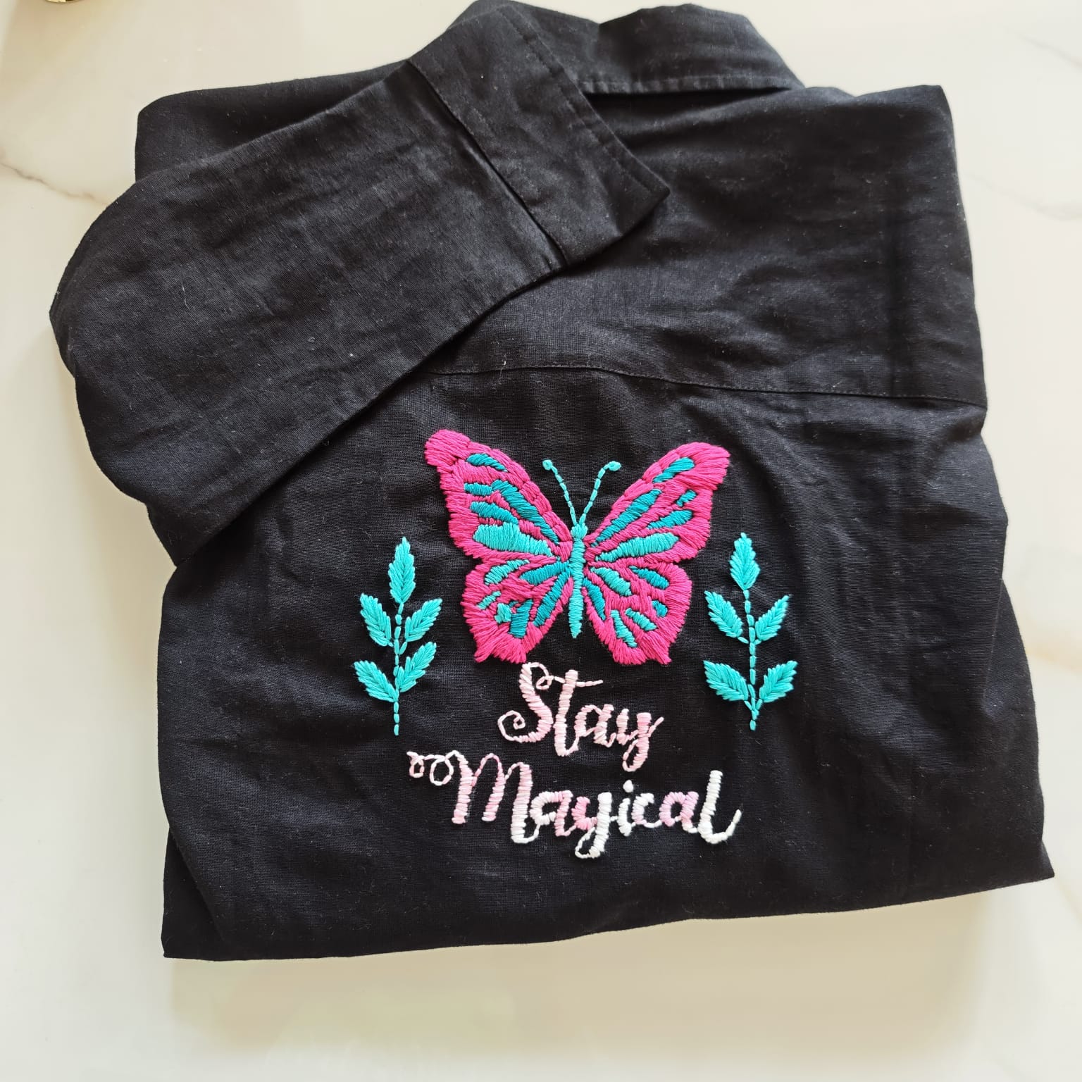 Hand-Embroidered Artistic Shirts – Wear Art, Express Yourself