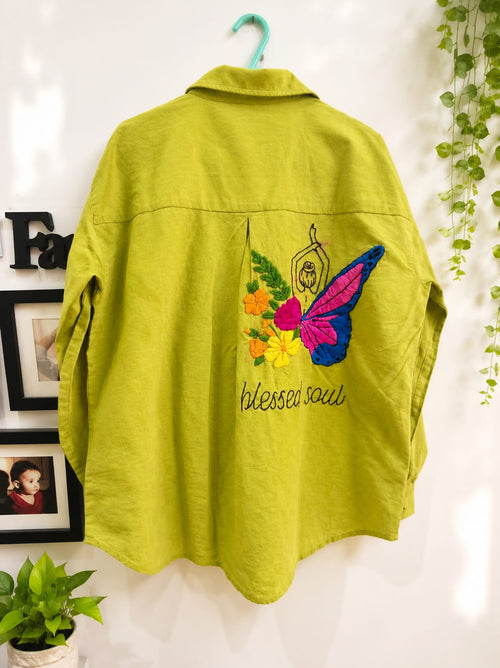 Artisanal Handcrafted Shirt Collection – Elegant Embroidered Linen Shirts in Vibrant Colours