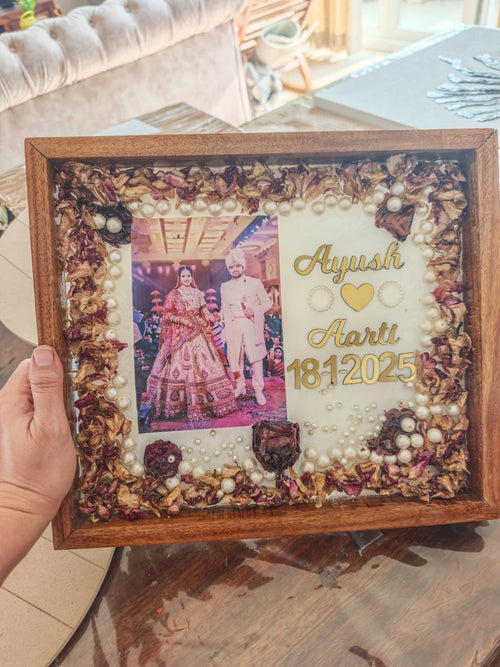 Custom Wedding Keepsake Shadow Box