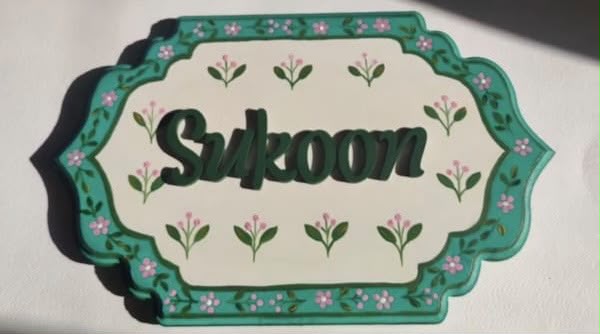 Custom Name Boards & Nameplates – Handcrafted Indian Art for Your Home