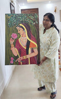 77 Large Handcrafted Paintings | Acrylic & Resin